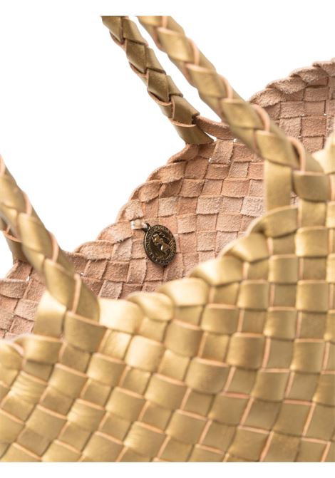 Borsa a mano intreciata santa croce in oro Costarellos - DRAGON DIFFUSION donna DRAGON DIFFUSION | 8893GLD